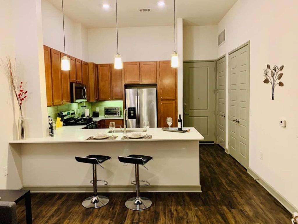 Downtown Apt Free Parking - Pool - Gym - Fully Kitchen Хьюстон Экстерьер фото